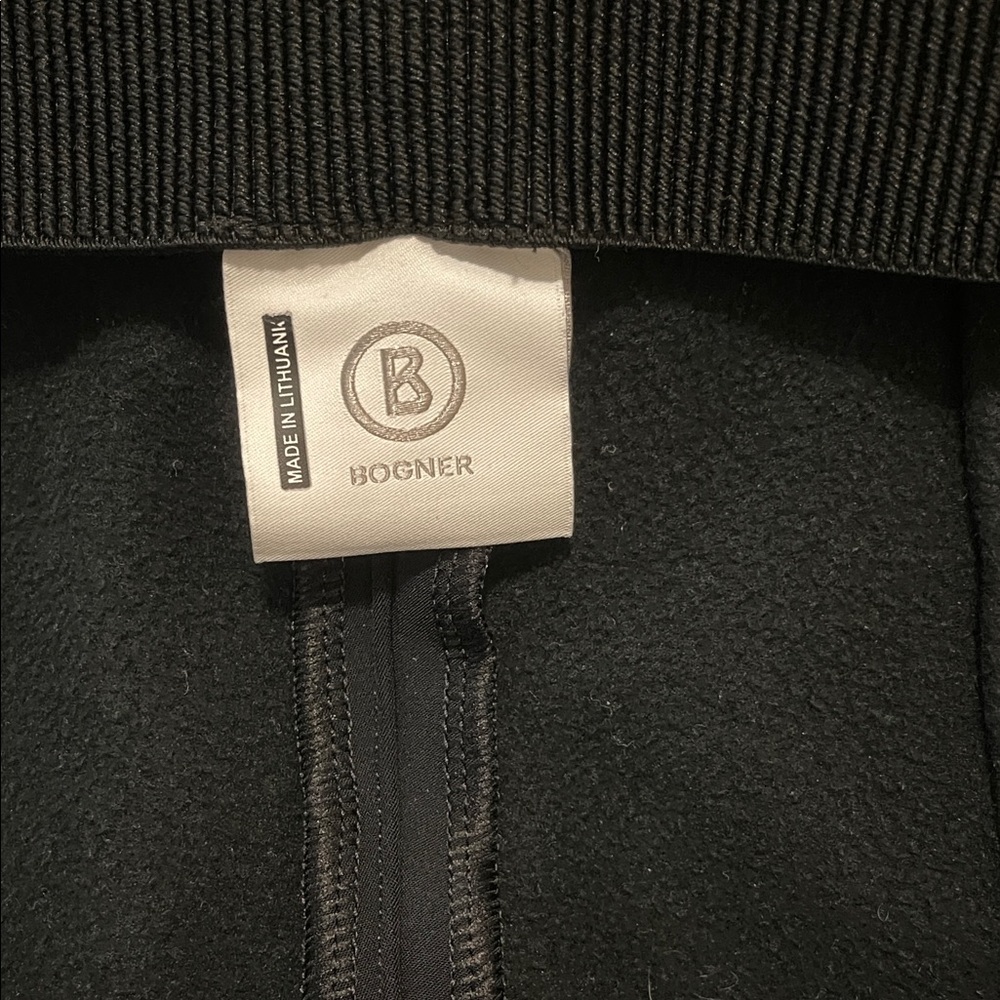 EUC! Bogner Women's High Waisted Black Ski Pants, Size 10/L - Picture 9 of 11